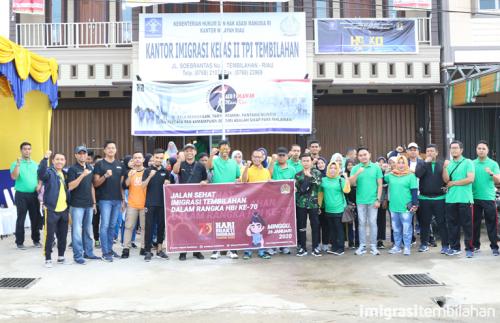 Jalan Sehat Semarak HBI ke-70